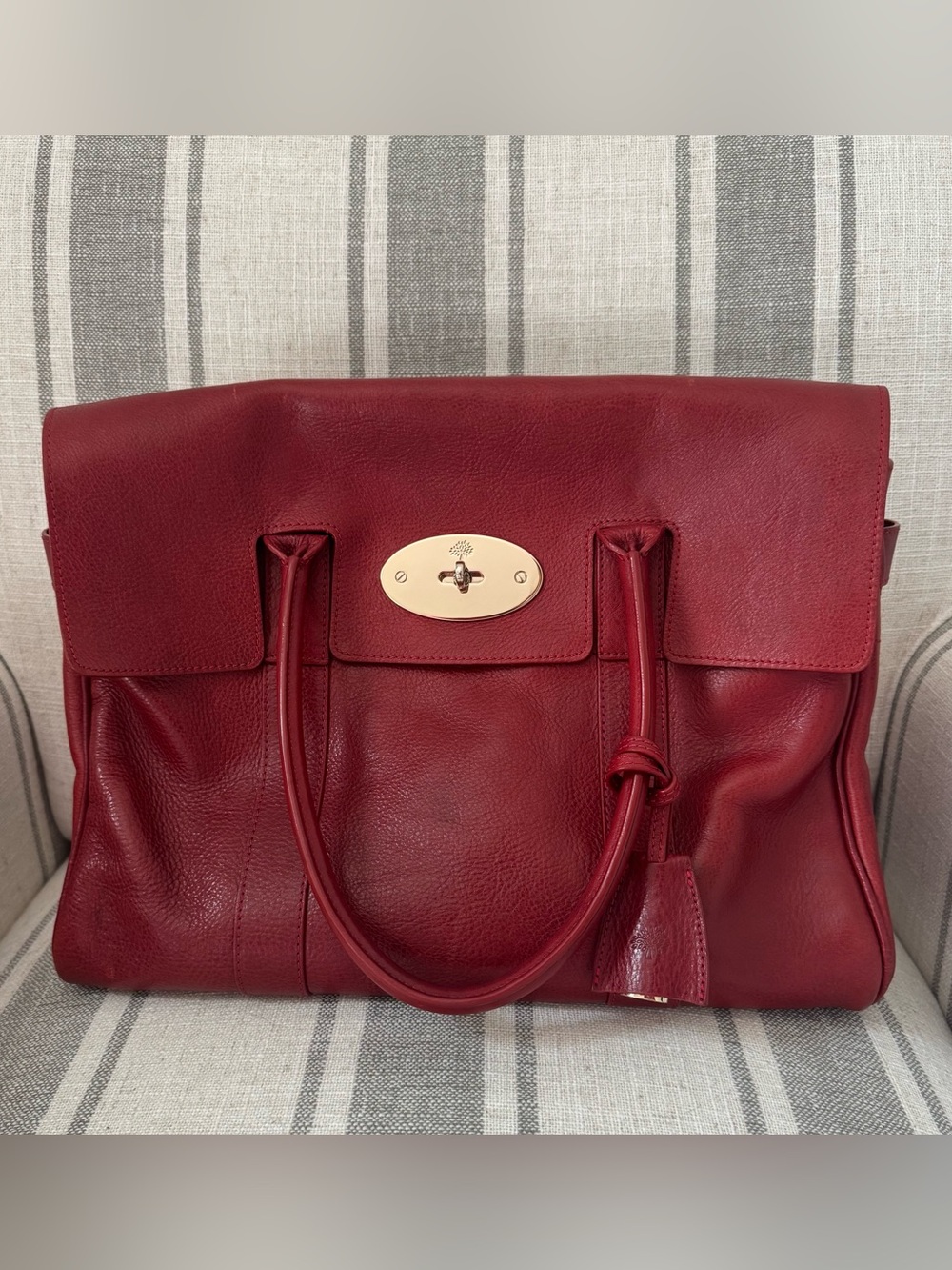 Mulberry Bayswater In Poppy Red
